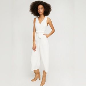 Aritzia Jumpsuit White